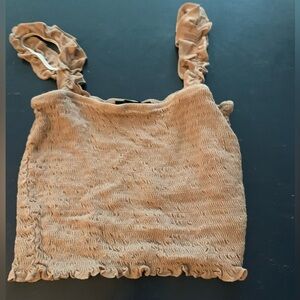 Brown Forever 21 Tank Top